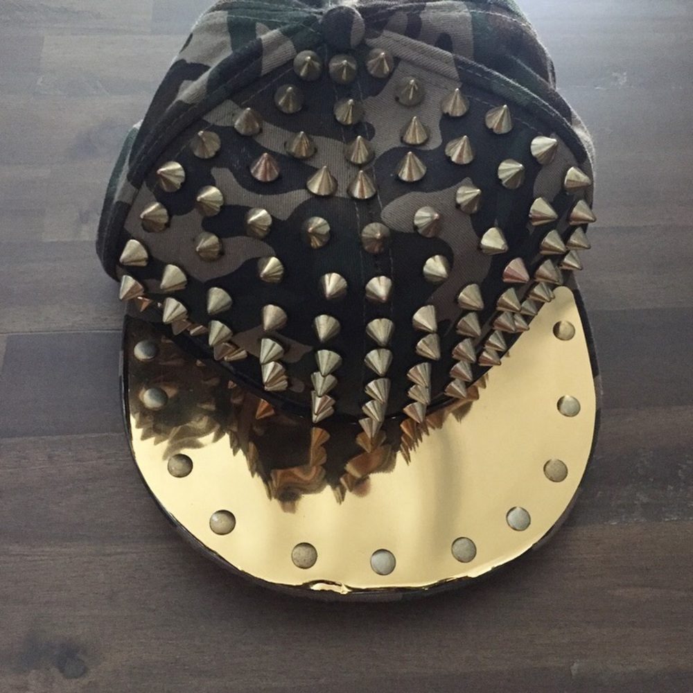 Spiked SnapBack Hat